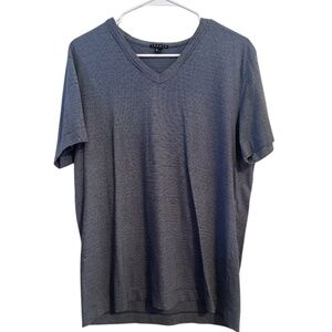 Theory Men's Gray V-Neck T-Shirt